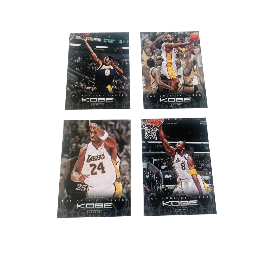 PANINI 2012 Lakers, Kobe 4 Piece Combination, Player Card Card Product Access Sports Cards 4 Pcs