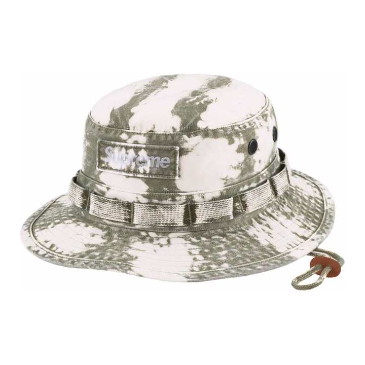 Supreme Supreme 100% Cotton Twill Bucket Hats Unisex Gray