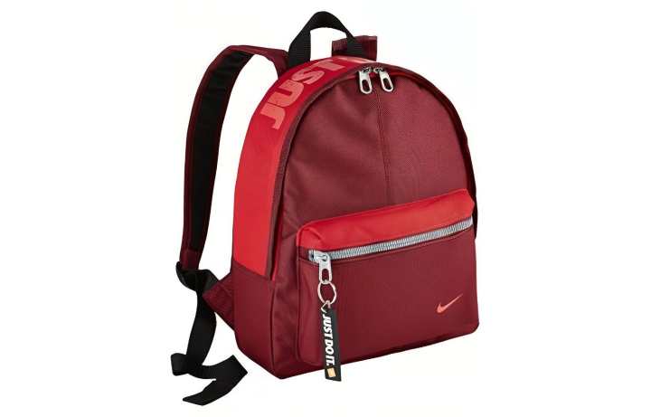 Nike Nike Polyester Backpack Regular Men's Berry Red