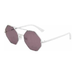 McQ Alexander McQueen Aviator Sunglasses Unisex Silver