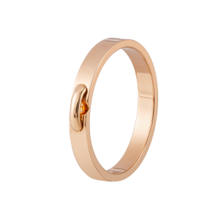 Chaumet 18K Rose Gold Rings Unisex Rose Gold