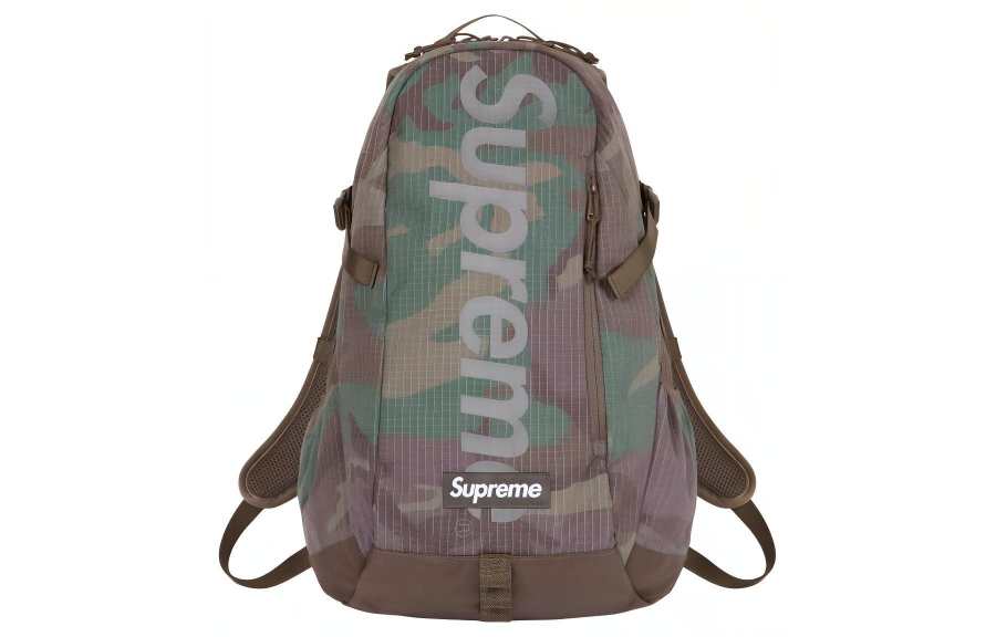 Supreme Supreme 500D Cordura Nylon Backpack Regular Unisex Woodland Camouflage