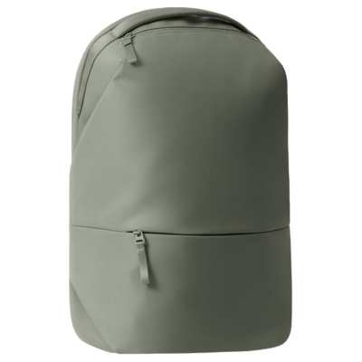 MI Polyester Backpack Medium Unisex Elegant Gray Green/Granite Black/Light Khaki