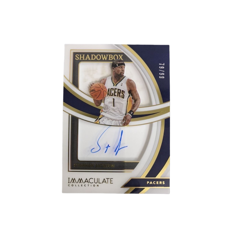 PANINI 2022 IMM Pacers Stephen, Jackson, Sandbox Authenticated Player Card, Card Product Access Sports Cards 1 Pc