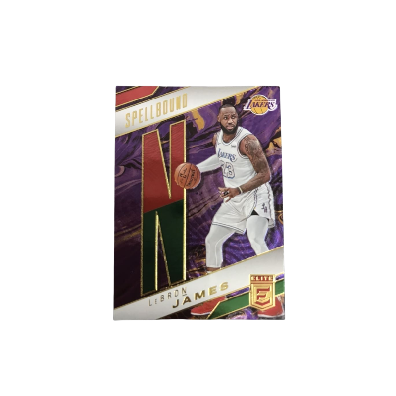 PANINI 2022 23 Elite, Lakers, LeBron James, The King, Greek Freak, Letter N Star Card, Card Product Access Sports Cards