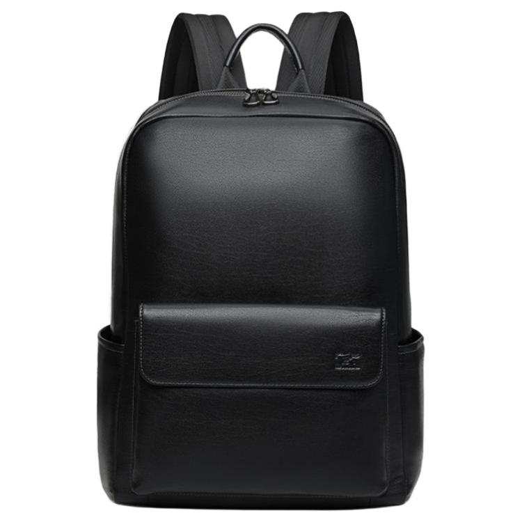 SEPTWOLVES SEPTWOLVES Cow Leather Backpack Large Men's Black