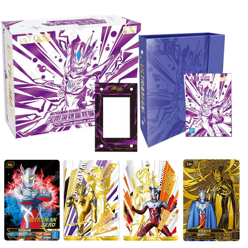 KAYOU Universe Hero Ultraman Zero 15th Anniversary Box IP / Anime Cards Single Box Pack