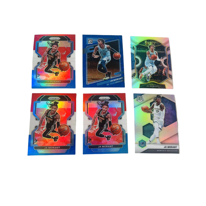 PANINI Ja Morant Grizzlies, Refringence 6 Piece Combination, Basketball Card, Card Access Pass Sports Cards 6 Pcs