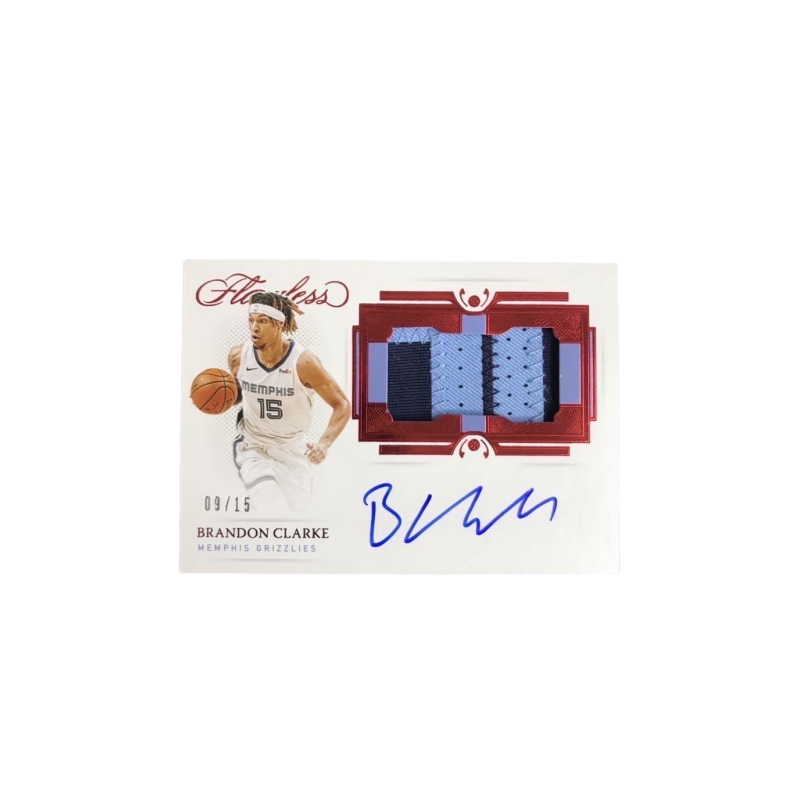 PANINI Brandon Clarke 2020 21 Portable Patch Signature 09/15, Card, Star Player Card, Card Product Access Sports Cards