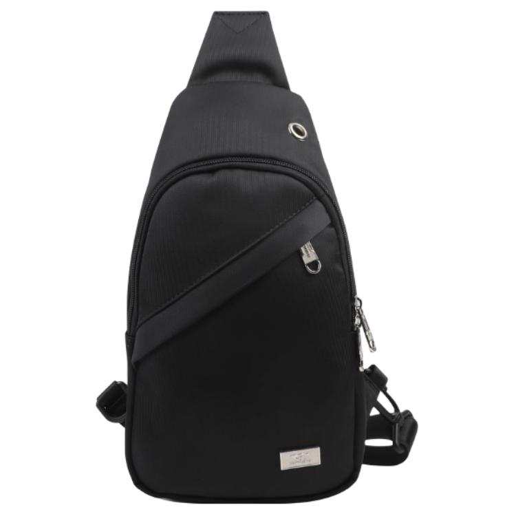 SEPTWOLVES SEPTWOLVES Oxford Sling Bag Medium Women's Black/Blue