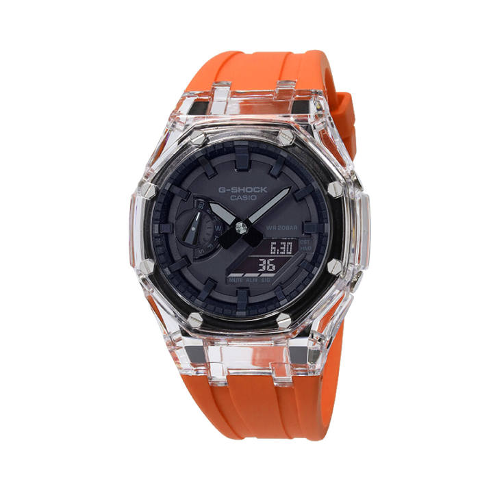 CASIO CASIO Unisex Liquid Crystal/Analog Dual Display Series Black Watch