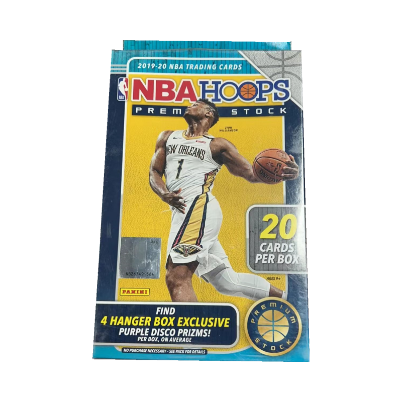 PANINI 2019 20 NBA HOOPS HANGER Display Box, Basketball Card Sports Cards Full Box