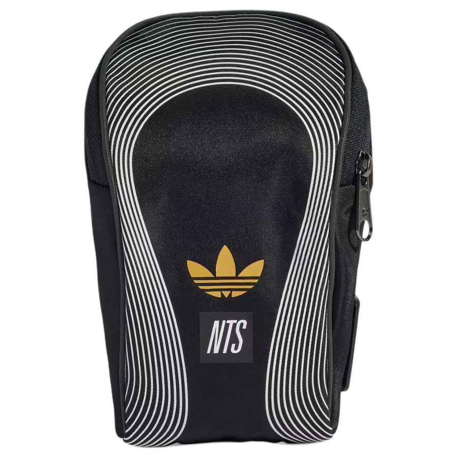 Adidas Originals NTS Radio Collaboration Recycled Material, Polyester Sling Bag Unisex Black