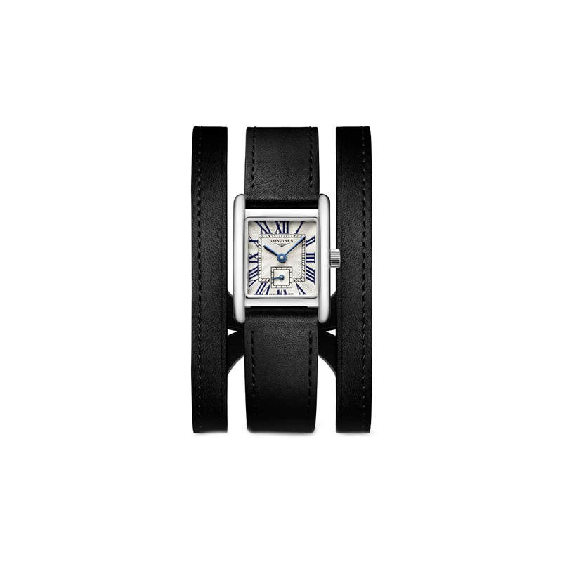 LONGINES Mini Dailuowei Collection Quartz Movement 30m Waterproof Women's Watch 21.5*29mm White Dial