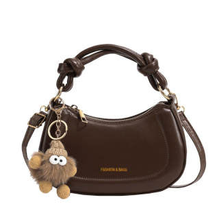 ResNonverba Pu Handbag Women's Brown/White