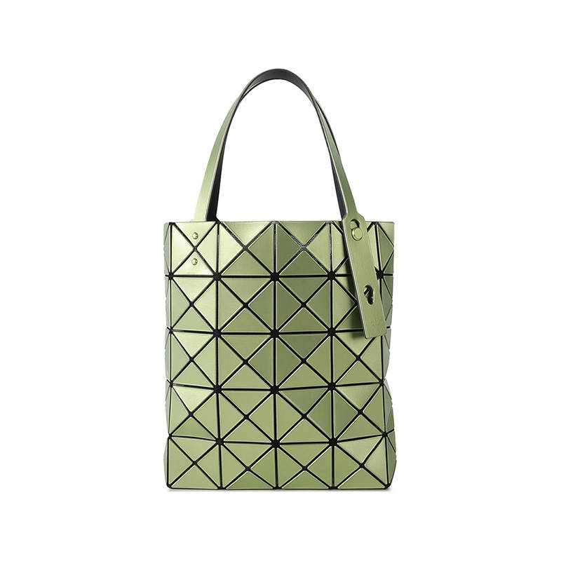 ISSEY MIYAKE Lucent Boxy PVC Tote Bag, Shopping Bag, Handbag Unisex Light Green
