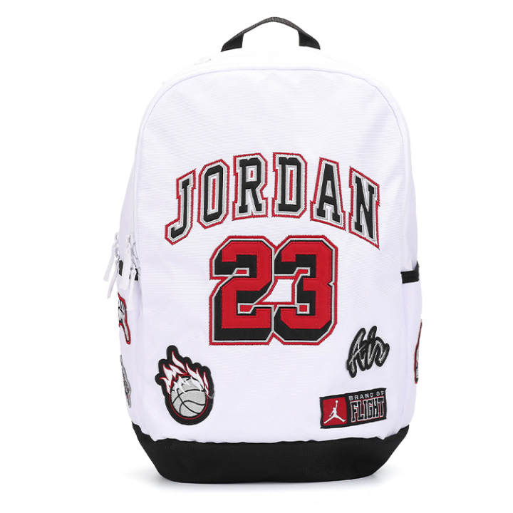 Jordan Jordan Polyester Backpack Unisex White