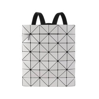 ISSEY MIYAKE BLOCKY PVC Backpack Unisex Light Gray