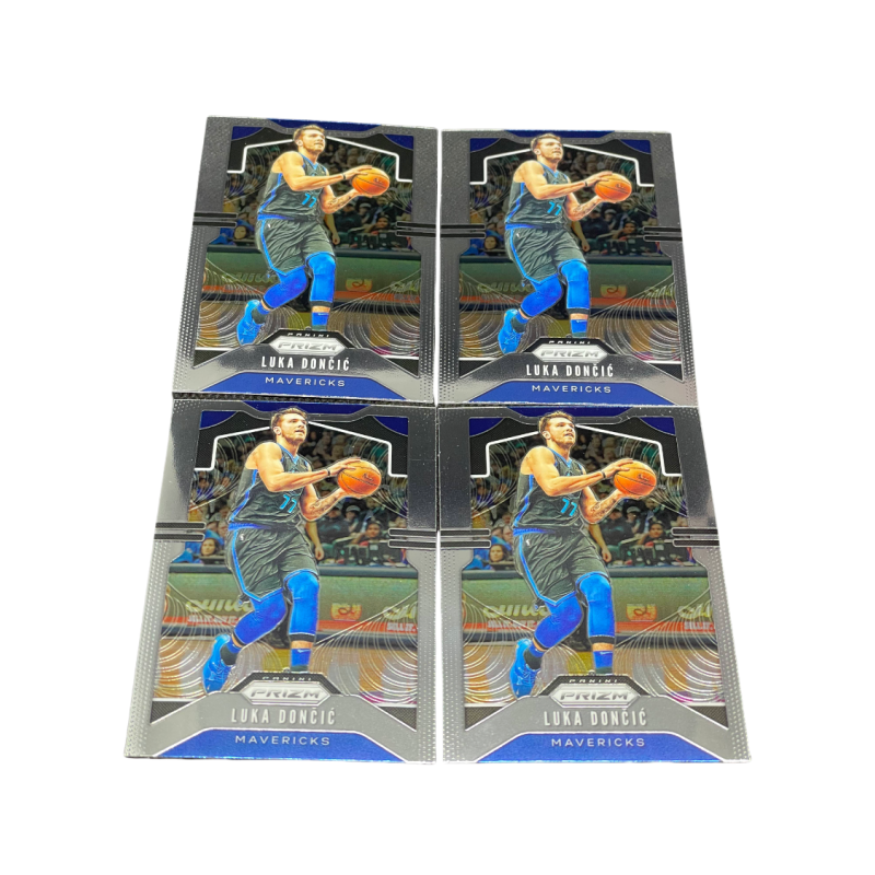 PANINI Doncic 2019 20 Prizm Mavericks Base Rising Stars Rookie Card, Card Condition Pass Sports Cards 4 Pcs