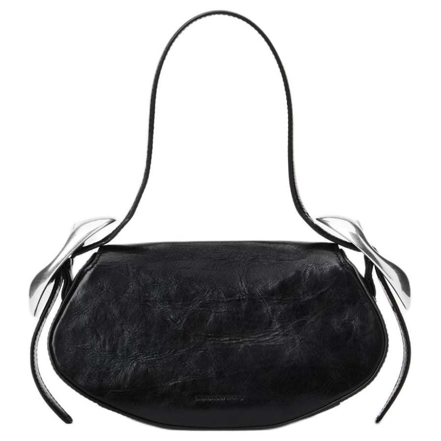Alexander Wang Cow Leather Handbag, Shoulder Bag Small Women's Black