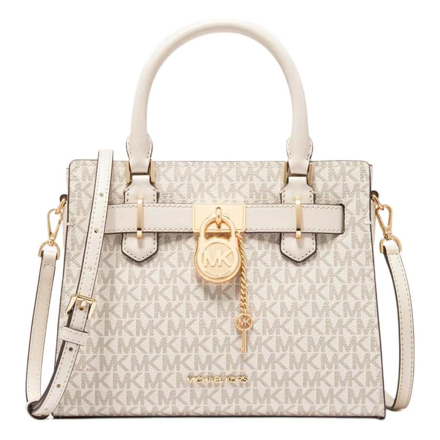 MICHAEL KORS Artificial Leather Handbag Small Women's Vanilla White & Milk White