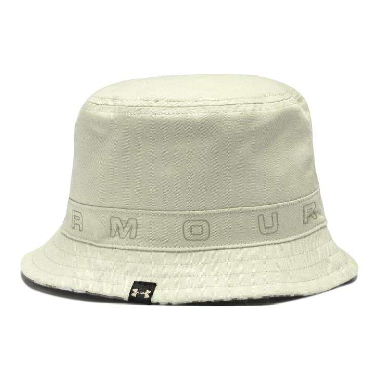 Under Armour Cotton Bucket Hats Unisex Beige