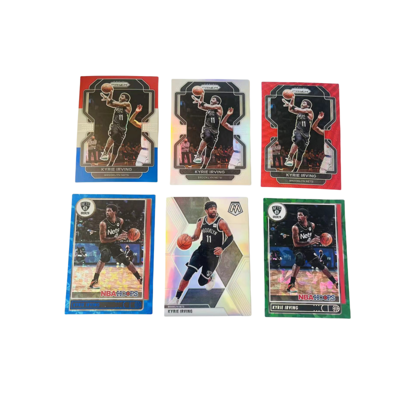 PANINI Brooklyn Nets, Kyrie Irving, Refringence, Combination, Player Card, Card Product Access Sports Cards 6 Pcs