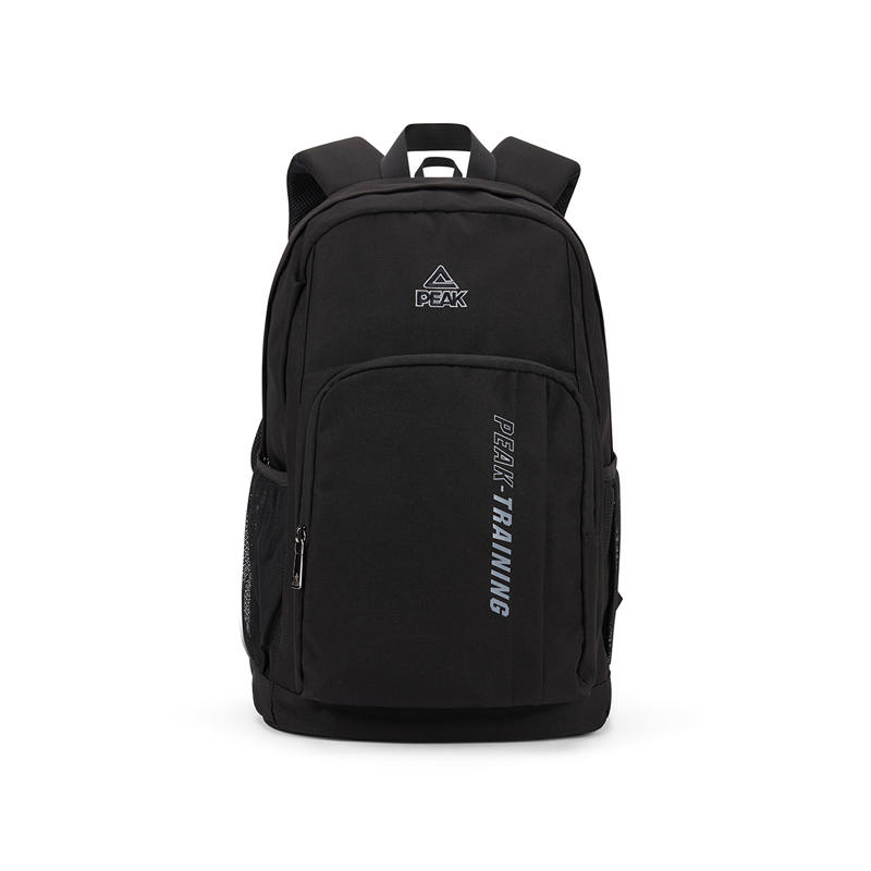 PEAK PEAK Fabric Sports Backpack Regular Unisex Black