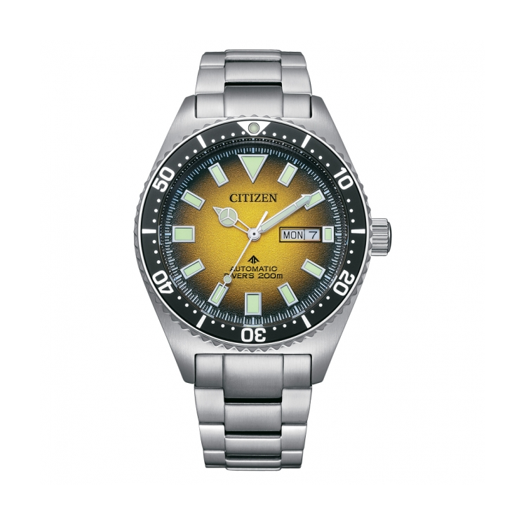 CITIZEN PROMASTER 200m Waterproof Automatic Mechanical Movement Stainless Steel Strap Watch 41mm