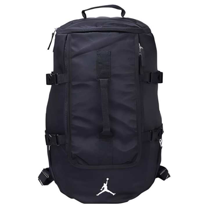 Jordan Jordan Polyester With Nylon Basketball Bag Backpack Regular Unisex Black