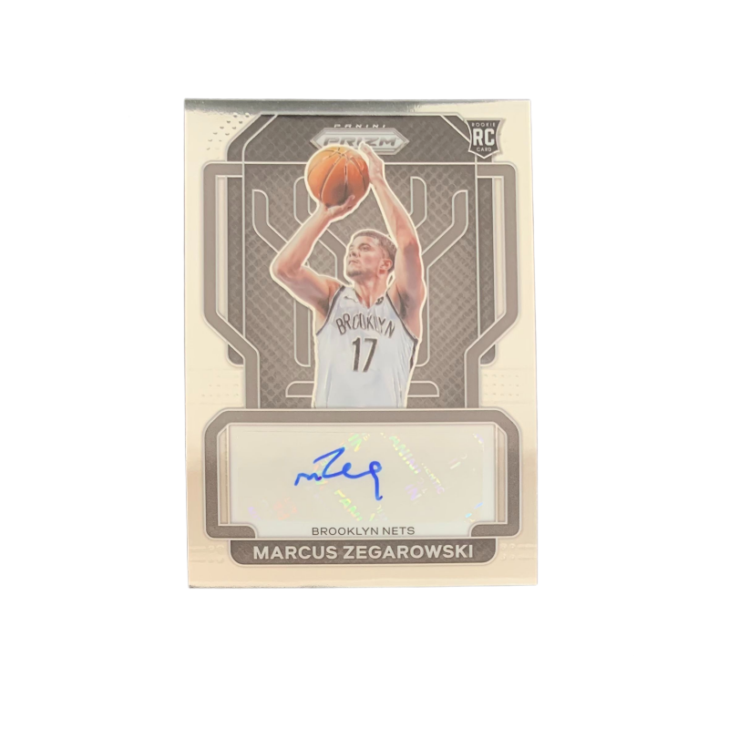 PANINI Zelazowski 2021 22 Prizm PZ Nets, Signature Patch, Rising Stars, Basketball Card, Card Product Access