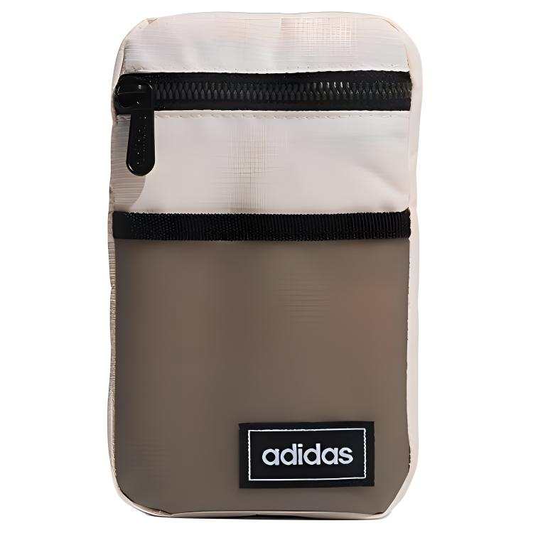 Adidas Neo Polyester One Shoulder Handbag, Crossbody Bag Small Unisex Pink/Tin