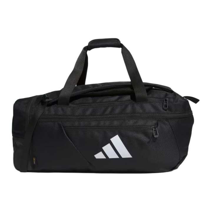 Adidas Adidas Recycled Polyester Travel Bag Gym Bag Unisex Black
