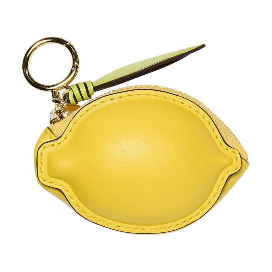 MICHAEL KORS Polyurethane Blend With Cotton Coin Purse Women's Gold