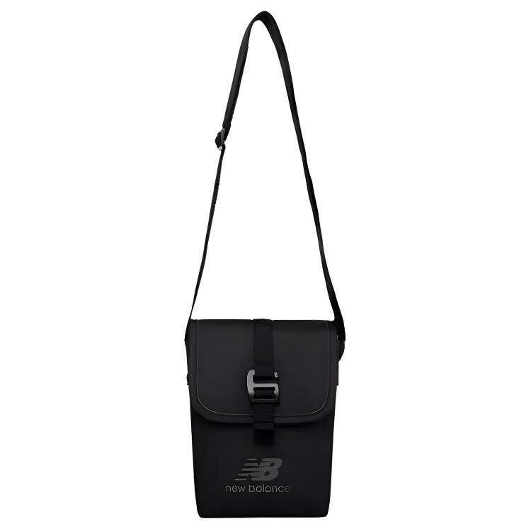 New Balance New Balance Synthetic Leather Crossbody Bag Regular Unisex Black