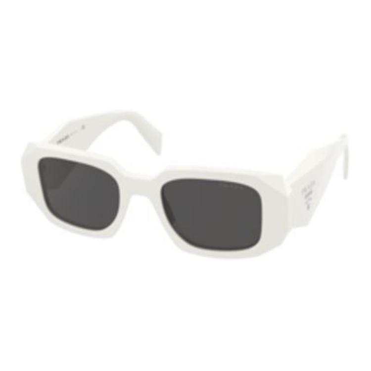 PRADA PRADA Square Sunglasses Unisex White