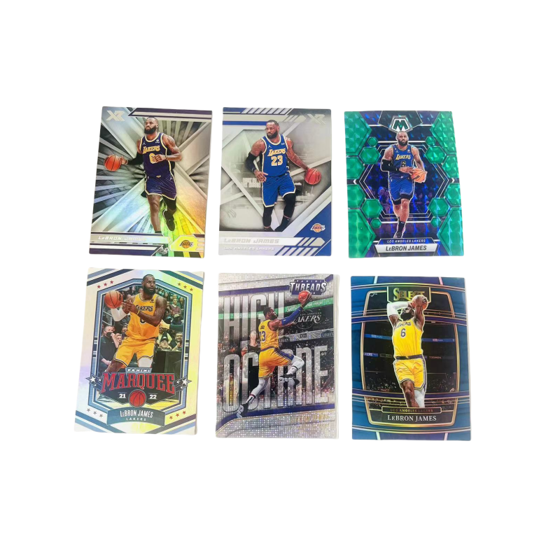 PANINI Lakers, James, Refringence 6 Piece Combination Player Card, Card Product Access Sports Cards 6 Pcs