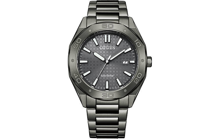 CITIZEN Eco Drive Light Powered Quartz Movement Stainless Steel Strap Watch 41mm Men's Watches