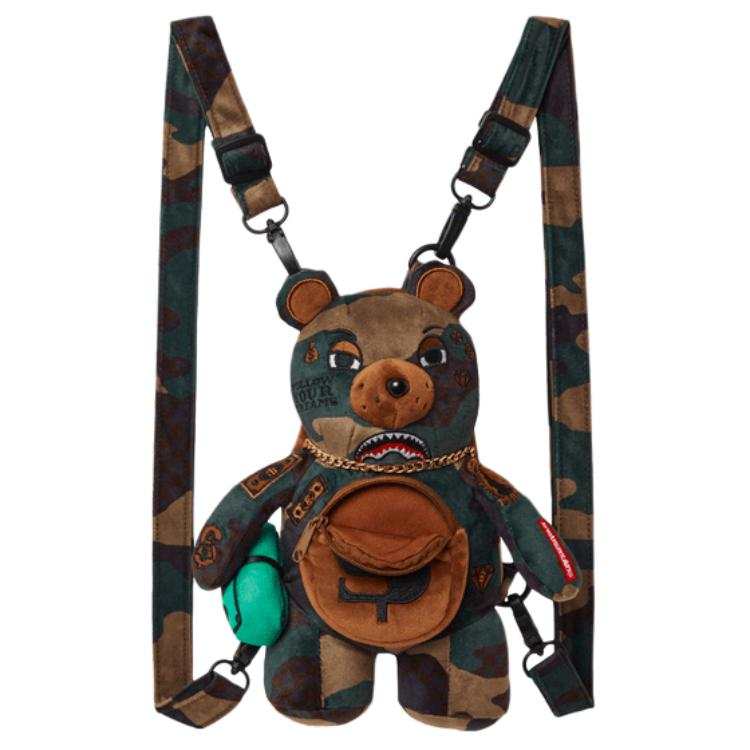 SPRAYGROUND SPRAYGROUND Polyester Backpack Small Unisex Army Green