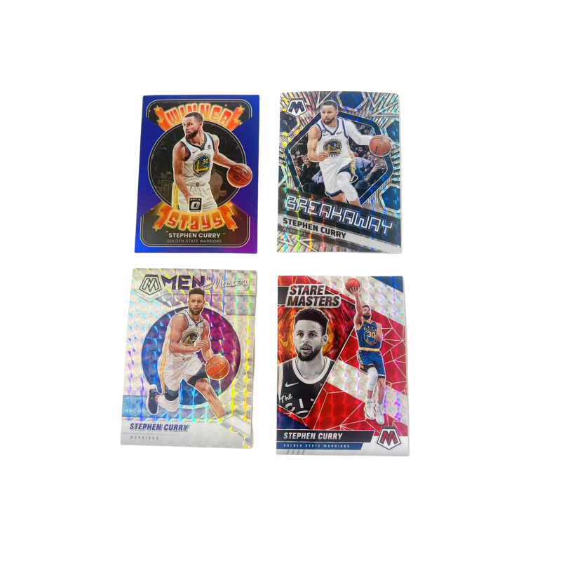 PANINI Warriors, Curry, Teca Refringence 4 Piece Combination Player Card, Card Product Access Sports Cards 4 Pcs