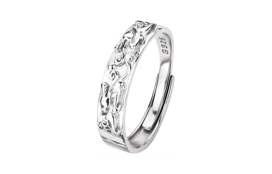 ENFANTIN 925 Sterling Silver Rings Unisex