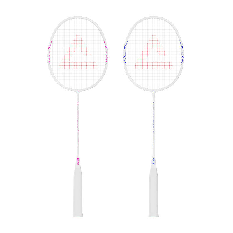 PEAK Super Light BR 500 Iron Alloy Badminton Rackets Control Type All around Defense Entry level Pair Of Rackets