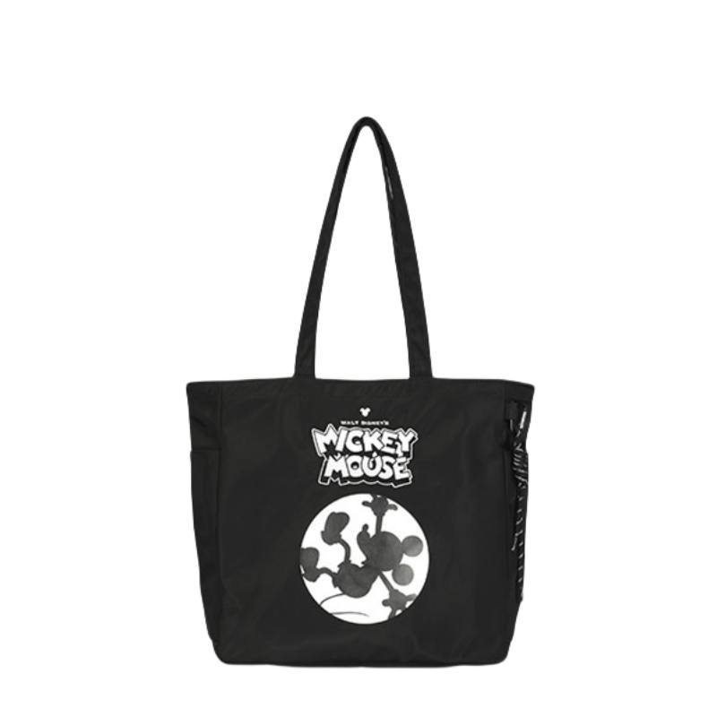 Disney Nylon Tote Bag, Shopping Bag, Handbag, Shoulder Bag Women's Black