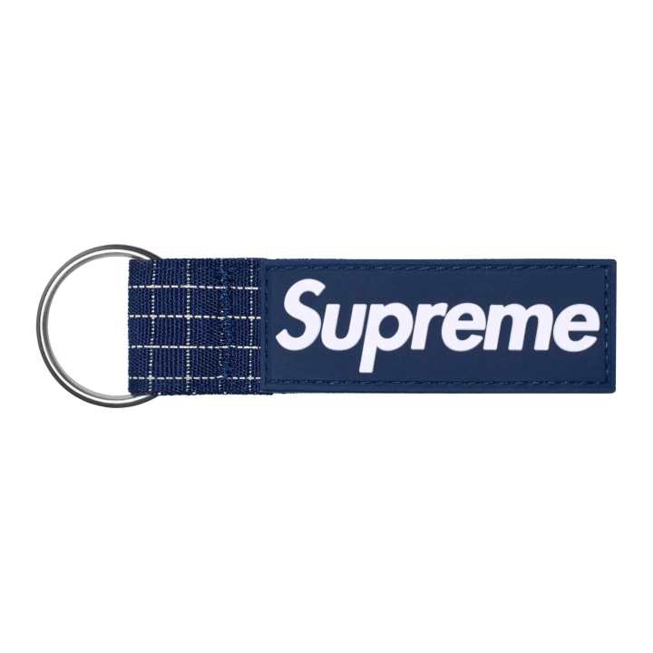 Supreme Supreme Silicone Keychains Unisex Blue