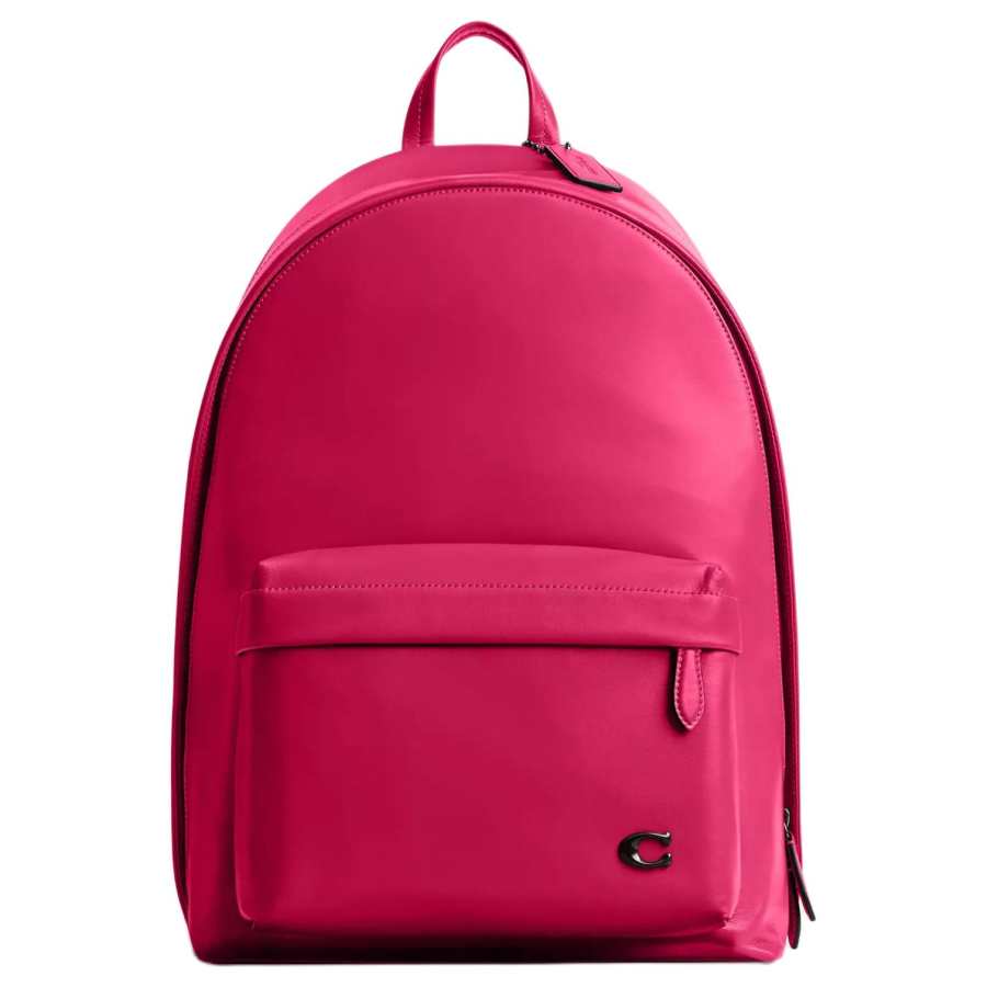 COACH COACH Paperweight Leather Backpack Large Men's Dragon Fruit