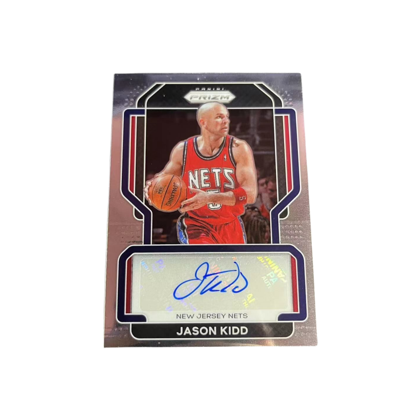 PANINI 2021 Nets Prizzms Signature, Kidd, Star Card, Card Collection Pass Sports Cards 1 Pc