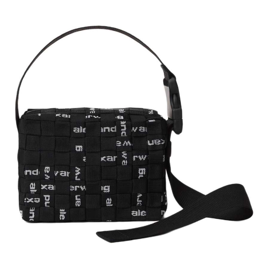 Alexander Wang Polyester Handbag, Shoulder Bag Women's Black