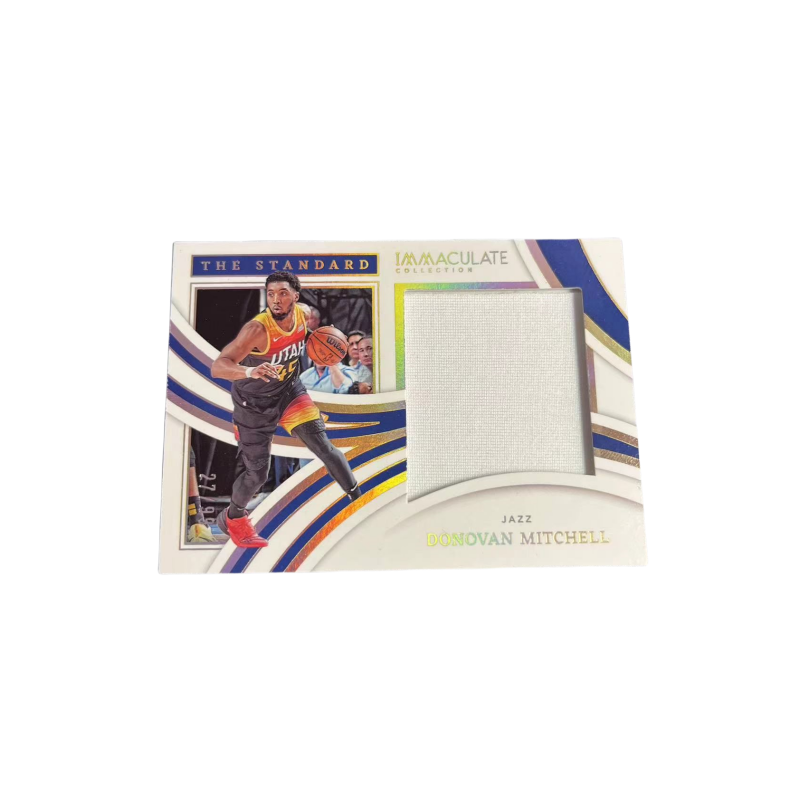 PANINI Mitchell 21 22 Jazz IMM 99, Large Window, Jersey, Material, Basketball Card, Card Product Access Sports Cards