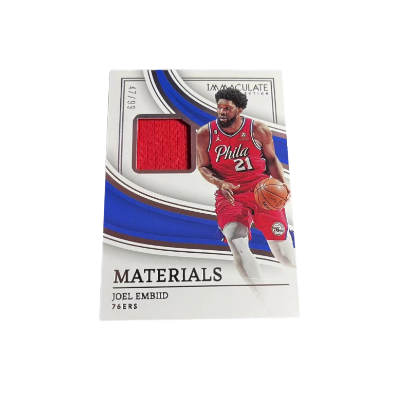 PANINI 22 23 76 Persons Imm 99 Series, Jersey, Material, Embiid, Basketball Card, Card Product Access Sports Cards 1 Pc
