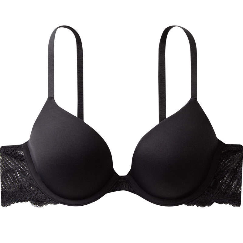 CALVIN KLEIN Bra Women's Space Black